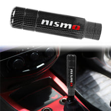 Load image into Gallery viewer, Brand New Universal Nismo Carbon Fiber Aluminum Manual Gear Stick Shift Knob Shifter M8 M10 M12