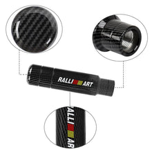 Load image into Gallery viewer, Brand New Universal Ralliart Carbon Fiber Aluminum Manual Gear Stick Shift Knob Shifter M8 M10 M12