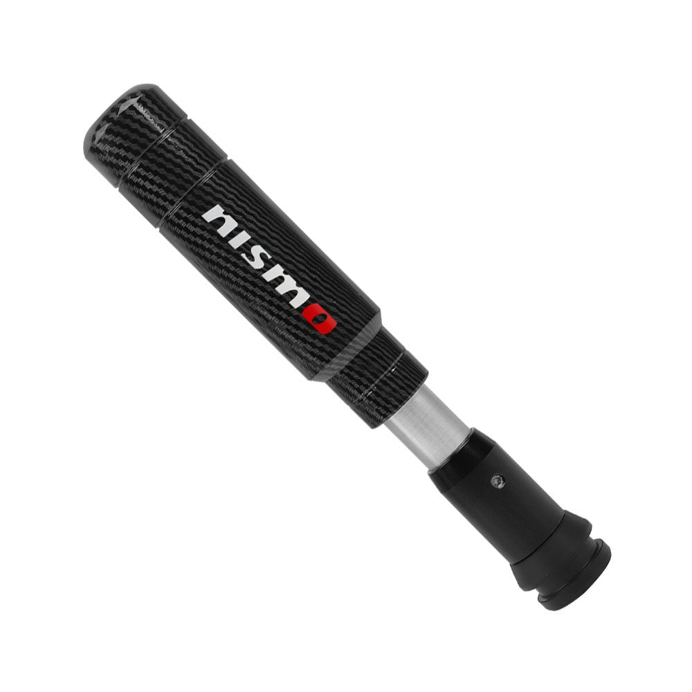 Brand New Universal Nismo Carbon Fiber Aluminum Automatic Gear Shift Knob Shifter