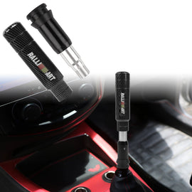 Brand New Universal Ralliart Carbon Fiber Aluminum Automatic Gear Shift Knob Shifter