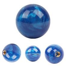 Load image into Gallery viewer, Brand New Universal Mugen Pearl Blue Round Ball Shift Knob Car Gear MT Manual Shifter