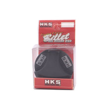 Load image into Gallery viewer, Brand New HKS Black Engine Oil Fuel Filler Cap Billet For Mitsubishi