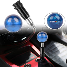 Load image into Gallery viewer, Brand New Universal Ralliart Pearl Blue Round Ball Shift Knob Automatic Car Gear Shifter