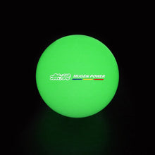 Load image into Gallery viewer, Brand New Jdm Mugen Power Universal Glow In the Dark Green Round Ball Shift Knob M8 M10 M12 Adapter