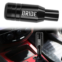 Load image into Gallery viewer, Brand New Universal JDM BRIDE Aluminum Black Automatic Gear Stick Shift Knob Lever Shifter