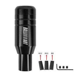 Brand New Universal JDM Ralliart Aluminum Black Automatic Gear Stick Shift Knob Lever Shifter