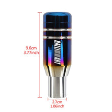Load image into Gallery viewer, Brand New Universal JDM Ralliart Aluminum Burnt Blue Automatic Gear Stick Shift Knob Lever Shifter
