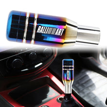 Load image into Gallery viewer, Brand New Universal JDM Ralliart Aluminum Burnt Blue Automatic Gear Stick Shift Knob Lever Shifter