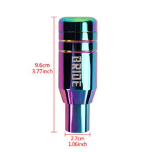 Load image into Gallery viewer, Brand New Universal JDM Bride Aluminum Neo-Chrome Automatic Gear Stick Shift Knob Lever Shifter