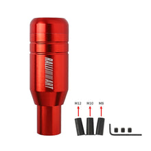 Load image into Gallery viewer, Brand New Universal JDM Ralliart Aluminum Red Automatic Gear Stick Shift Knob Lever Shifter
