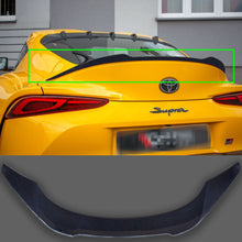 Load image into Gallery viewer, Brand New For 2020-2023 Toyota Supra GR A90 A91 Real Carbon Fiber Trunk Spoiler Wing Lip V Style