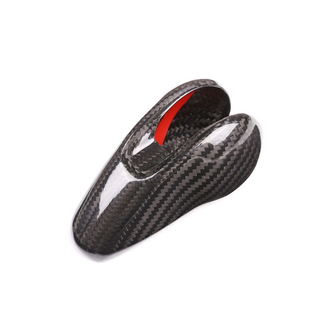 Brand New Real Carbon Fiber Gear Shift Knob Cover Trim For Porsche Macan 2014-2023 718 911