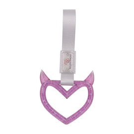 Brand New Devil Mazdaspeed Demon Heart Purple JDM TSURIKAWA Ring Subway Train Bus Handle Strap Charm Drift