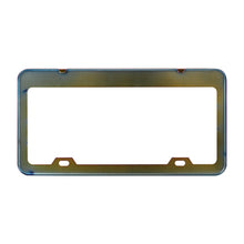 Load image into Gallery viewer, Brand New 1PCS HKS Neo Chrome Stainless Steel License Plate Frame W/ Screw Caps