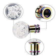 Load image into Gallery viewer, Brand New Universal Jdm Round Ball Crystal Clear Bubble Manual Car Racing Gear Shift Knob Shifter M12 M10 M8