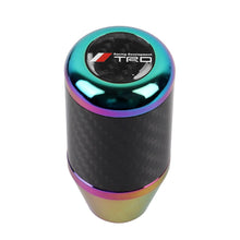 Load image into Gallery viewer, Brand New Universal TRD Neo-Chrome Real Carbon Fiber Racing Gear Stick Shift Knob For MT Manual M12 M10 M8