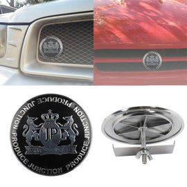 Brand New JDM Junction Produce Plastic Round Emblem Front Grille Badge For All Cars Front Grille