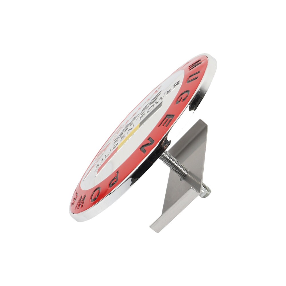 Brand New JDM Mugen Power Plastic Round Emblem Front Grille Badge For All Cars Front Grille