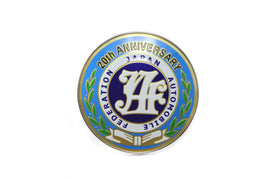 Brand New Universal Japan Automobile Federation JDM JAF 20th Anniversary Emblem Badge For Toyota Front Grille