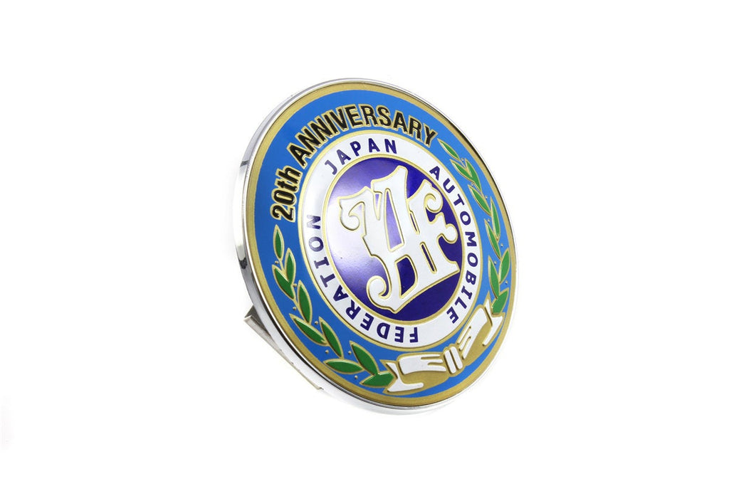 Brand New Universal Japan Automobile Federation JDM JAF 20th Anniversary Emblem Badge For Toyota Front Grille