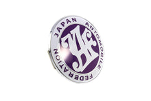 Load image into Gallery viewer, Brand New Universal Japan Automobile Federation JDM JAF Purple Emblem Badge For Toyota Front Grille