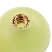 Load image into Gallery viewer, Brand New Universal 5 Speed Fuckin&#39; Fast Round Glow in The Dark Green Ball Gear Shift Knob Lever M8 M10 M12 Thread