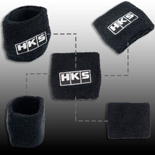 Load image into Gallery viewer, Brand New 1PCS Racing HKS Black Car Reservoir Tank Oil Cover Sock Racing Tank Sock