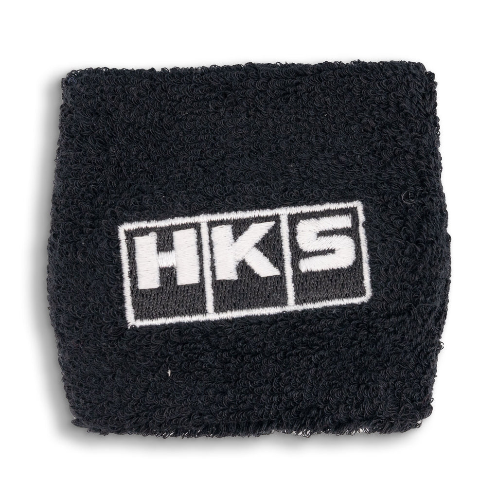 Brand New 1PCS Racing HKS Black Car Reservoir Tank Oil Cover Sock Racing Tank Sock