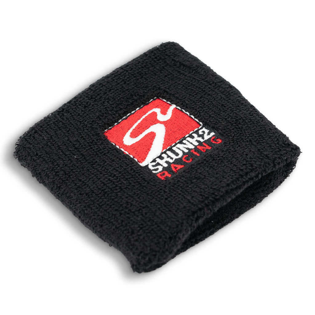 Brand New 2PCS Racing Skunk2 Black Car Reservoir Tank Oil Cover Sock Racing Tank Sock