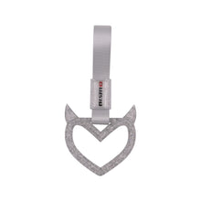 Load image into Gallery viewer, Brand New Devil Nismo Demon Heart Silver JDM TSURIKAWA Ring Subway Train Bus Handle Strap Charm Drift
