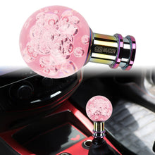 Load image into Gallery viewer, Brand New Mugen Universal Jdm Round Ball Crystal Pink Bubble Manual Car Racing Gear Shift Knob Shifter M12 M10 M8