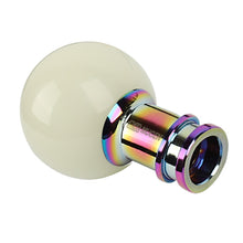 Load image into Gallery viewer, Brand New Mugen Universal Jdm Round Ball Glow in the Dark Green Manual Car Racing Gear Shift Knob Shifter M12 M10 M8