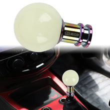Load image into Gallery viewer, Brand New Mugen Universal Jdm Round Ball Glow in the Dark Green Manual Car Racing Gear Shift Knob Shifter M12 M10 M8