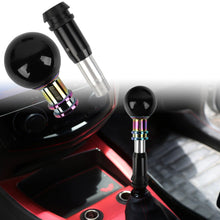 Load image into Gallery viewer, Brand New Universal Jdm Ralliart Round Ball Black Automatic Car Racing Gear Shift Knob Shifter M12 M10 M8