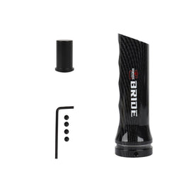 Brand New 1PCS Bride Carbon Fiber Look Style Car Handle Hand Brake Sleeve Universal Fitment Cover