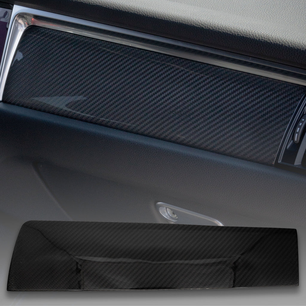 Brand New 3PCS Porsche Macan 18-21 Real Carbon Fiber Interior Center Dashboard Panel Cover Trim