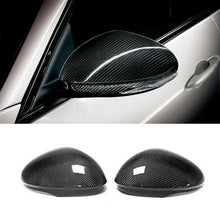 Load image into Gallery viewer, Brand New For 2017-2024 Alfa Romeo Giulia Real Carbon Fiber Mirror Covers Caps