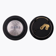 Load image into Gallery viewer, Brand New Universal Momo Car Horn Button Silver Steering Wheel Center Cap W/Packaging