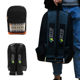 Brand New JDM Bride Racing Black Harness Adjustable Shoulder Strap Back Pack