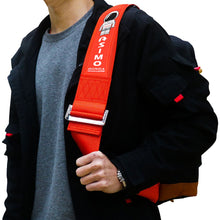 Load image into Gallery viewer, Brand New JDM Asimo Bride Racing Red Harness Adjustable Shoulder Strap Back Pack