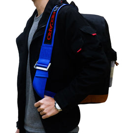 Brand New JDM Recaro Bride Racing Blue Harness Adjustable Shoulder Strap Back Pack