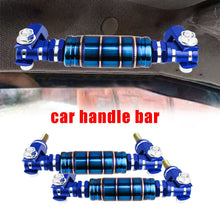 Load image into Gallery viewer, Brand New 1PCS Universal V2 JDM Titanium Blue / Blue Car Aluminum Roll Bar Grab Support Car Interior Grip Roof Handle