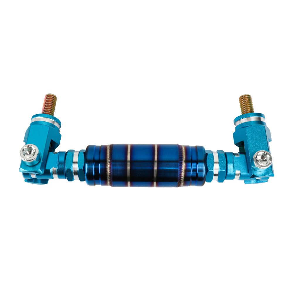 Brand New 1PCS Universal V2 JDM Titanium Blue / Teal Car Aluminum Roll Bar Grab Support Car Interior Grip Roof Handle