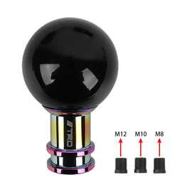 Brand New Universal Jdm Round Ball Crystal Clear Bubble Manual Car Racing Gear Shift Knob Shifter M12 M10 M8