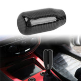 Brand New Universal V5 Black Real Carbon Fiber Car Gear Stick Shift Knob For MT Manual M12 M10 M8
