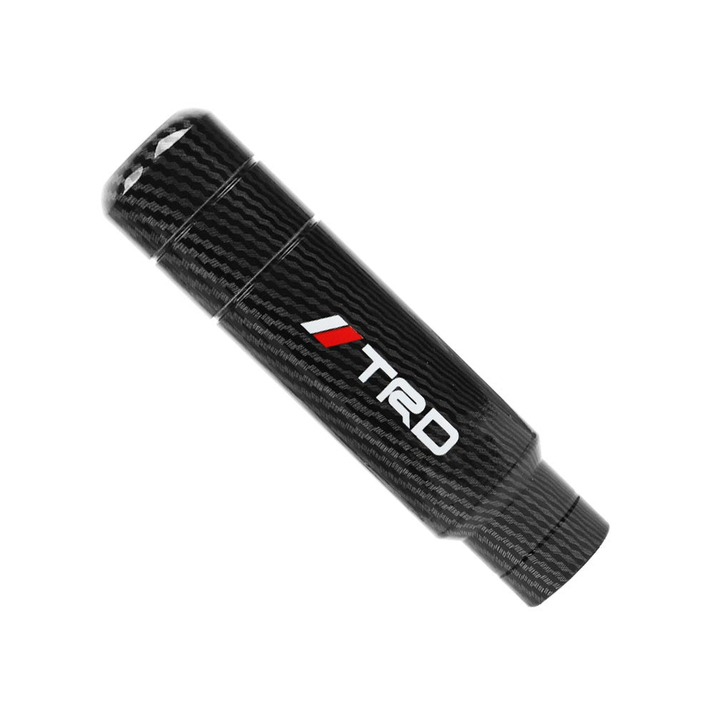 Brand New Universal TRD Carbon Fiber Aluminum Manual Gear Stick Shift Knob Shifter M8 M10 M12