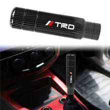 Load image into Gallery viewer, Brand New Universal TRD Carbon Fiber Aluminum Manual Gear Stick Shift Knob Shifter M8 M10 M12