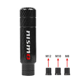 Brand New Universal Nismo Carbon Fiber Aluminum Manual Gear Stick Shift Knob Shifter M8 M10 M12
