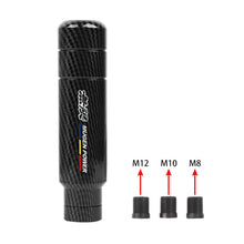 Load image into Gallery viewer, Brand New Universal Mugen Carbon Fiber Aluminum Manual Gear Stick Shift Knob Shifter M8 M10 M12