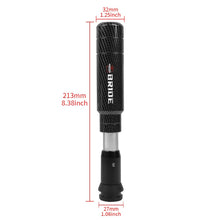 Load image into Gallery viewer, Brand New Universal Bride Carbon Fiber Aluminum Automatic Gear Shift Knob Shifter